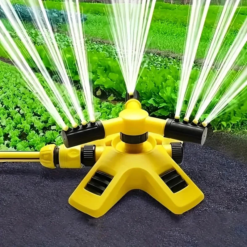 Aspersor de Plástico Rotativo 360 °- Irrigação Jardim