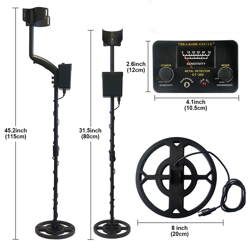 Detector de Metais e Pedra Preciosas Magnético Profissional